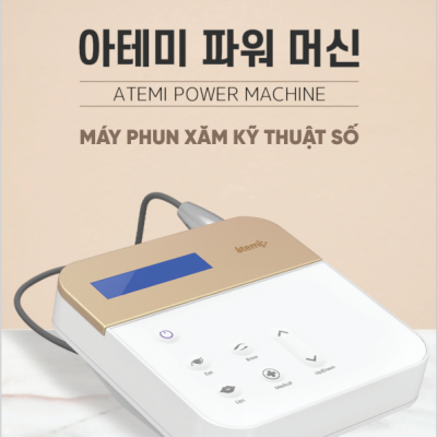 MÁY PHUN XĂM ATEMI - GIẢI PHÁP TỐI ƯU CHO PHUN XĂM & ĐIÊU KHẮC